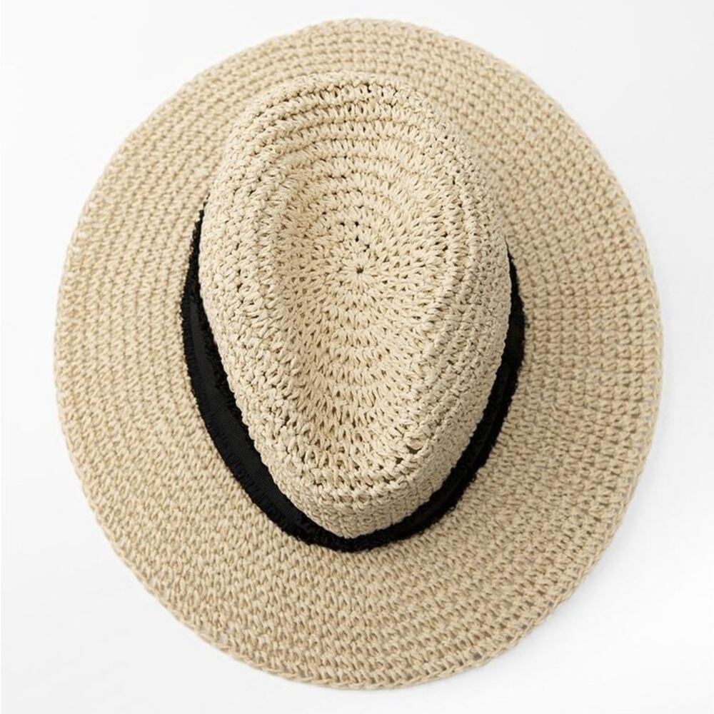 ZARA HAT WITH CONTRASTING BAND - Picture 2 of 3